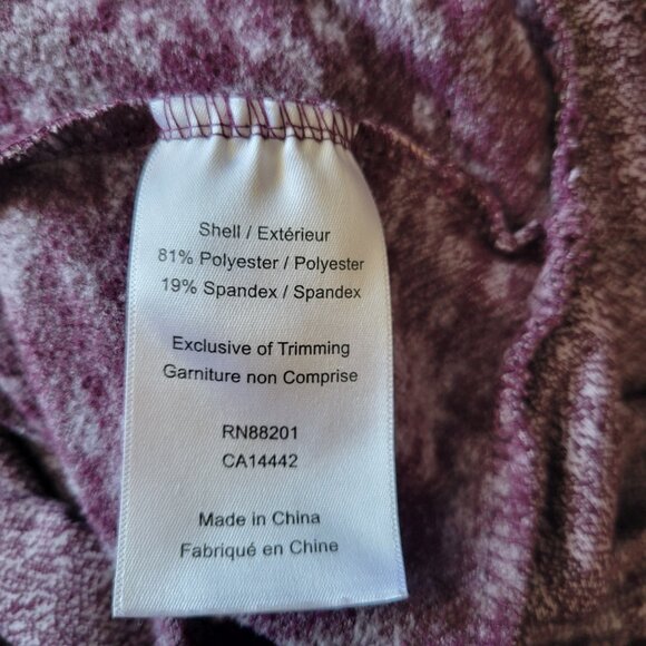 Mondetta Sweatshirt Cowl High Neck XL thumbholes printed Performance Luxury - Picture 8 of 10